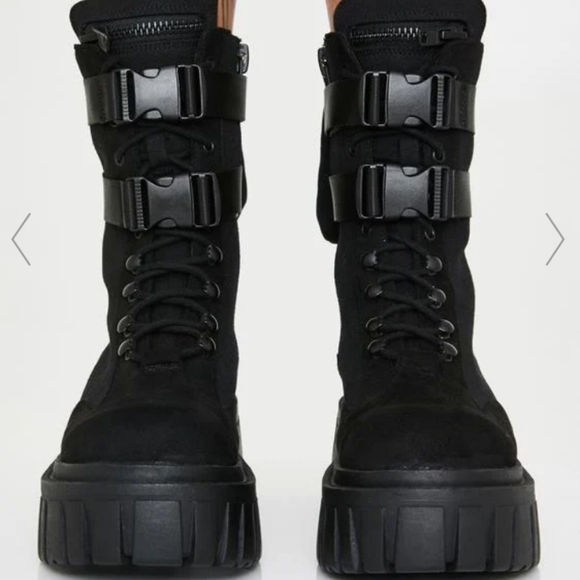 Dolls Kill Shoes Iso Club Exx Renegade Ranger Buckle Boots Poshmark